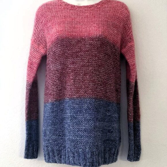 FOREVER 21 COLOR BLOCK SWEATER LIKE NEW - Picture 2 of 16